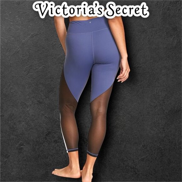 HTF EUC Victoria’s Secret VSX Sweat On Point Exposed Legging mesh detailing - S - Picture 2 of 11
